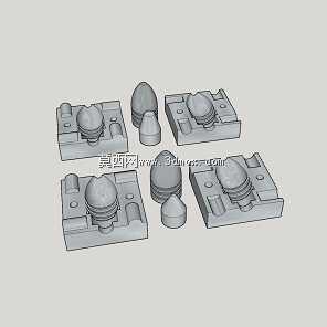 .58迷你球3D打印铸造套件