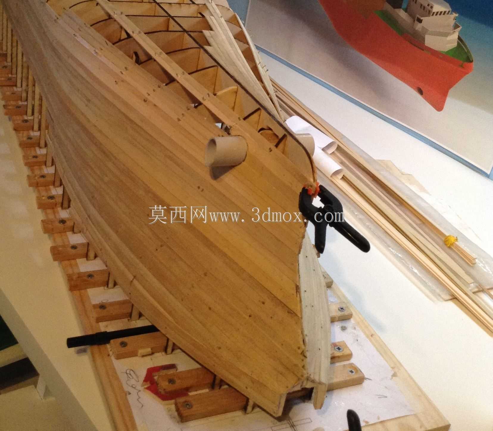 RC船模型的船首推进器