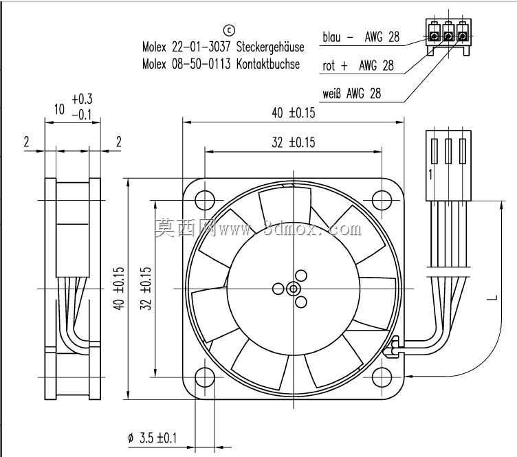 12Vֱ���磬AxialFan��40x40x10mm9m3/h��800mW