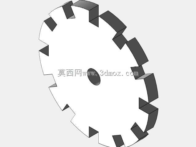飞艇模型三维拼图