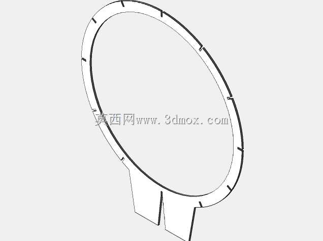 飞艇模型三维拼图