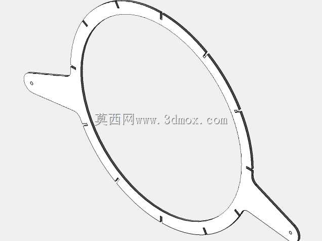 飞艇模型三维拼图