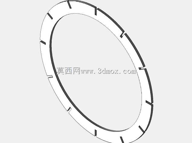 飞艇模型三维拼图