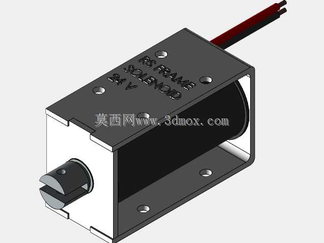 RS PRO线性电磁阀,24 V,64 x 30 x 38 mm