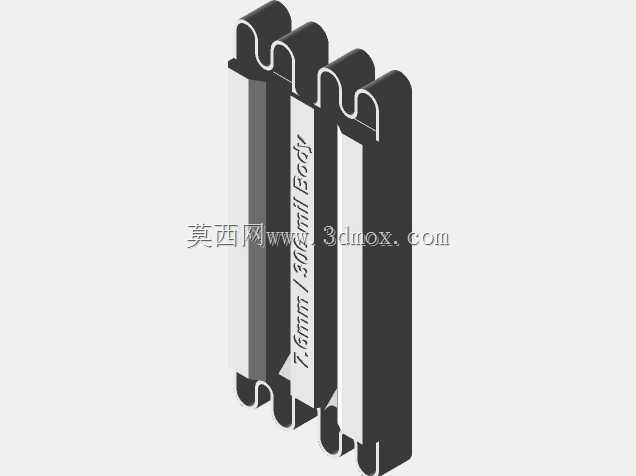 DIP IC引脚矫直工具(SPDIP 300 mil/7.6mm)