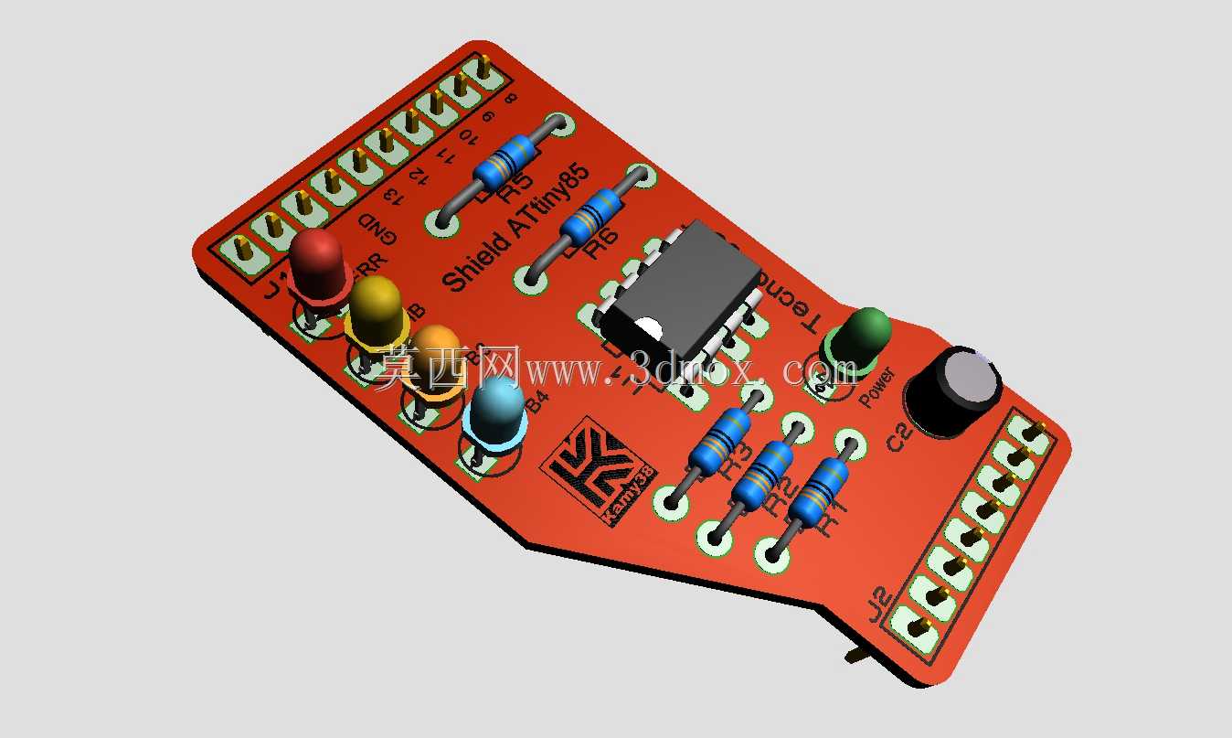LED 3mm用于PCB 1.6mm