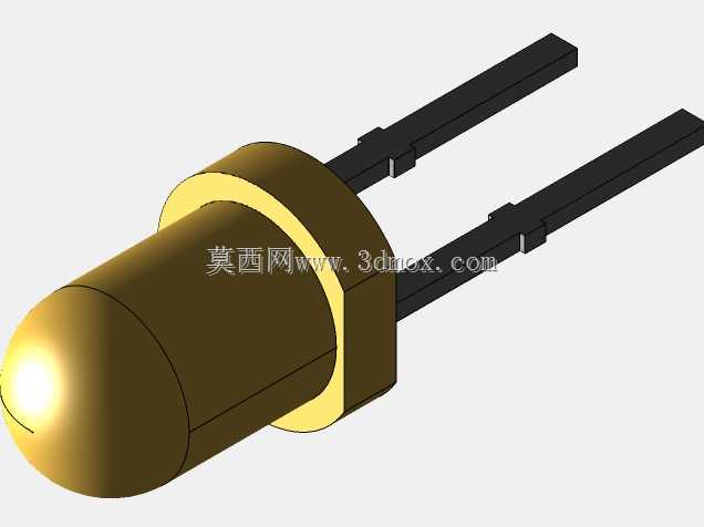 LED 3mm用于PCB 1.6mm