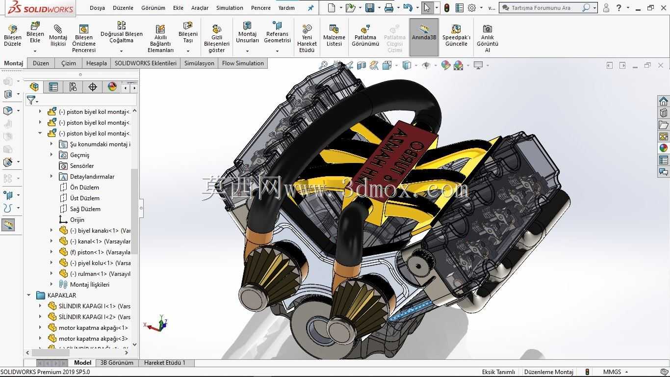v6������ģ��ME��v6������ģ�ͣ��������������krank��������mekanizma����е��end��striyel tasar?m����ҵ��ƣ�mekanik����е