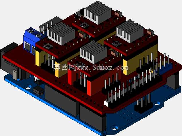 Arduino Uno数控屏蔽