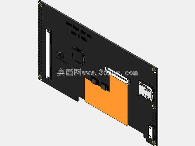SPI 800x480 4.3英寸TFT LCD模块显示屏触摸屏RA8875