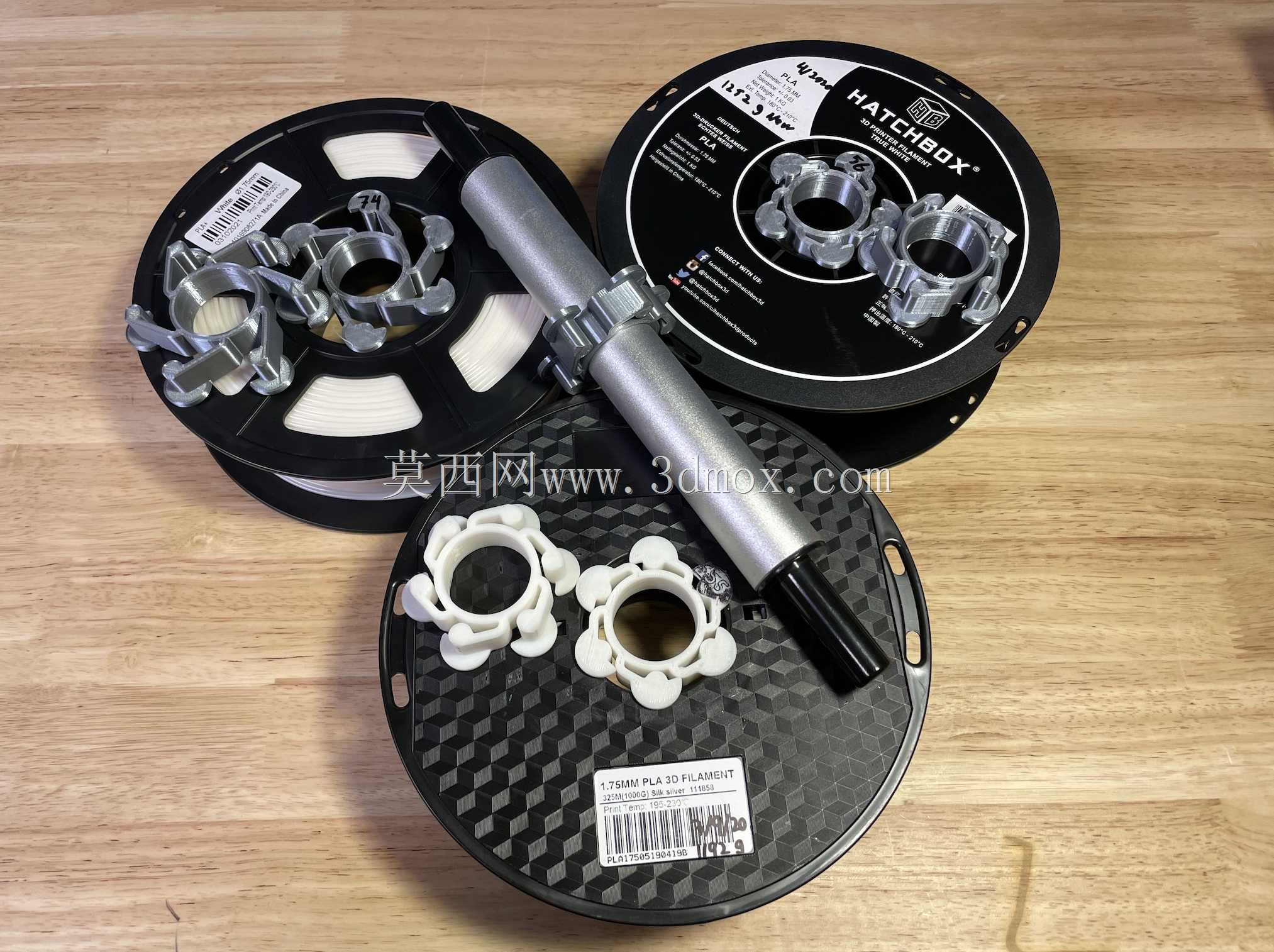3D打印机线轴适配器