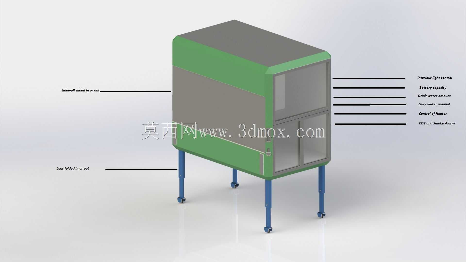马斯凯蒂尔大篷车露营箱