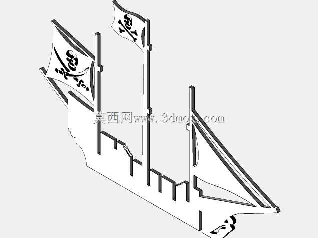 海盗船激光切割