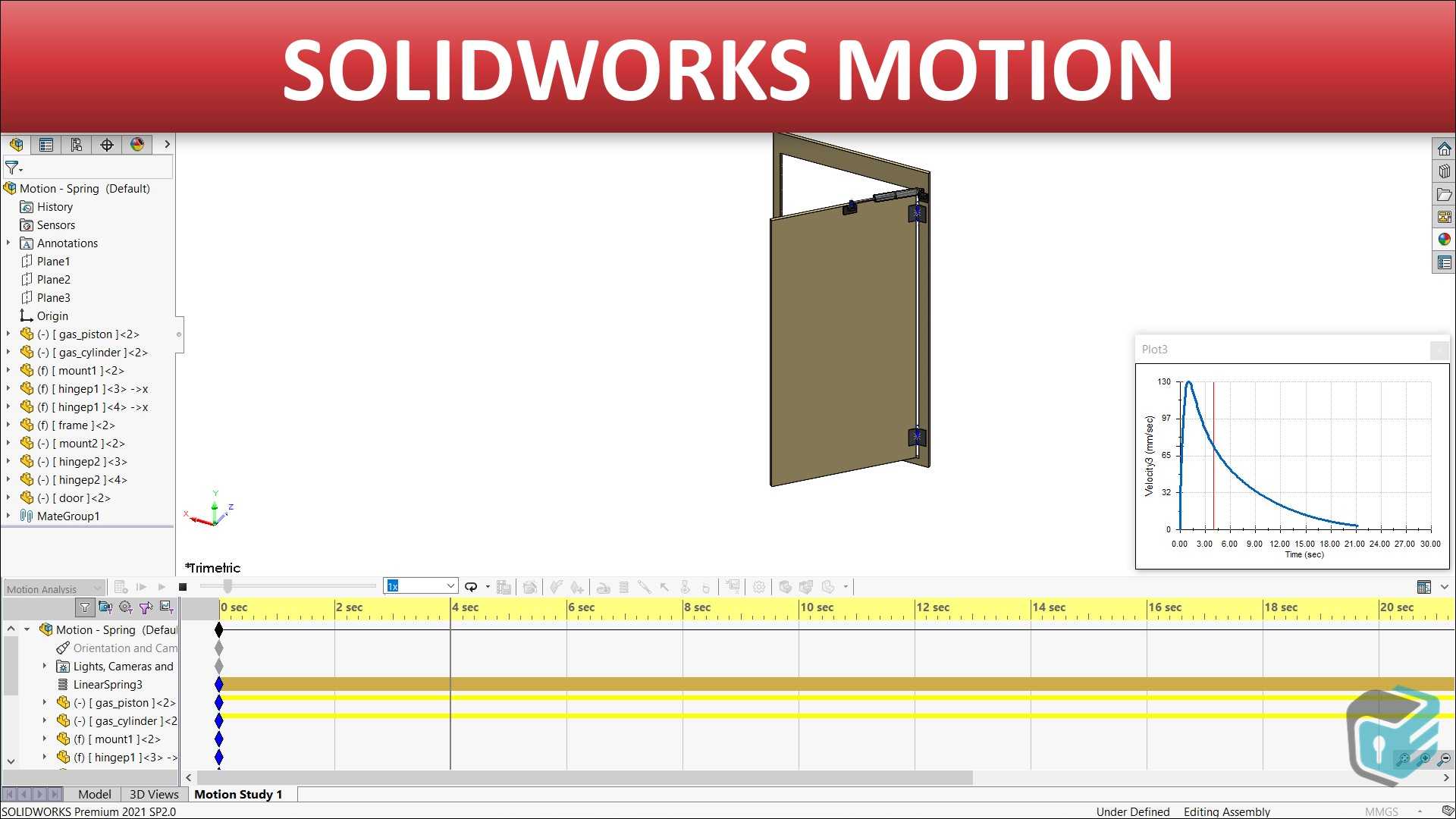 SOLIDWORKS运动-弹簧