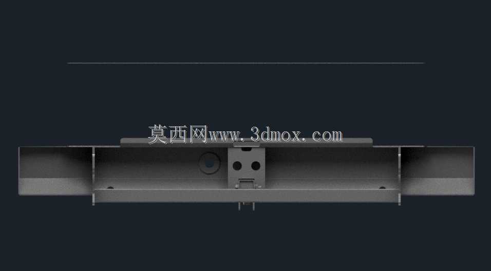 丰田Hilux皮卡(2016+)后保险杠(更新)
