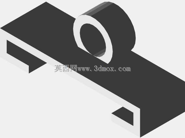 白色灯丝导管。剪辑到功能区