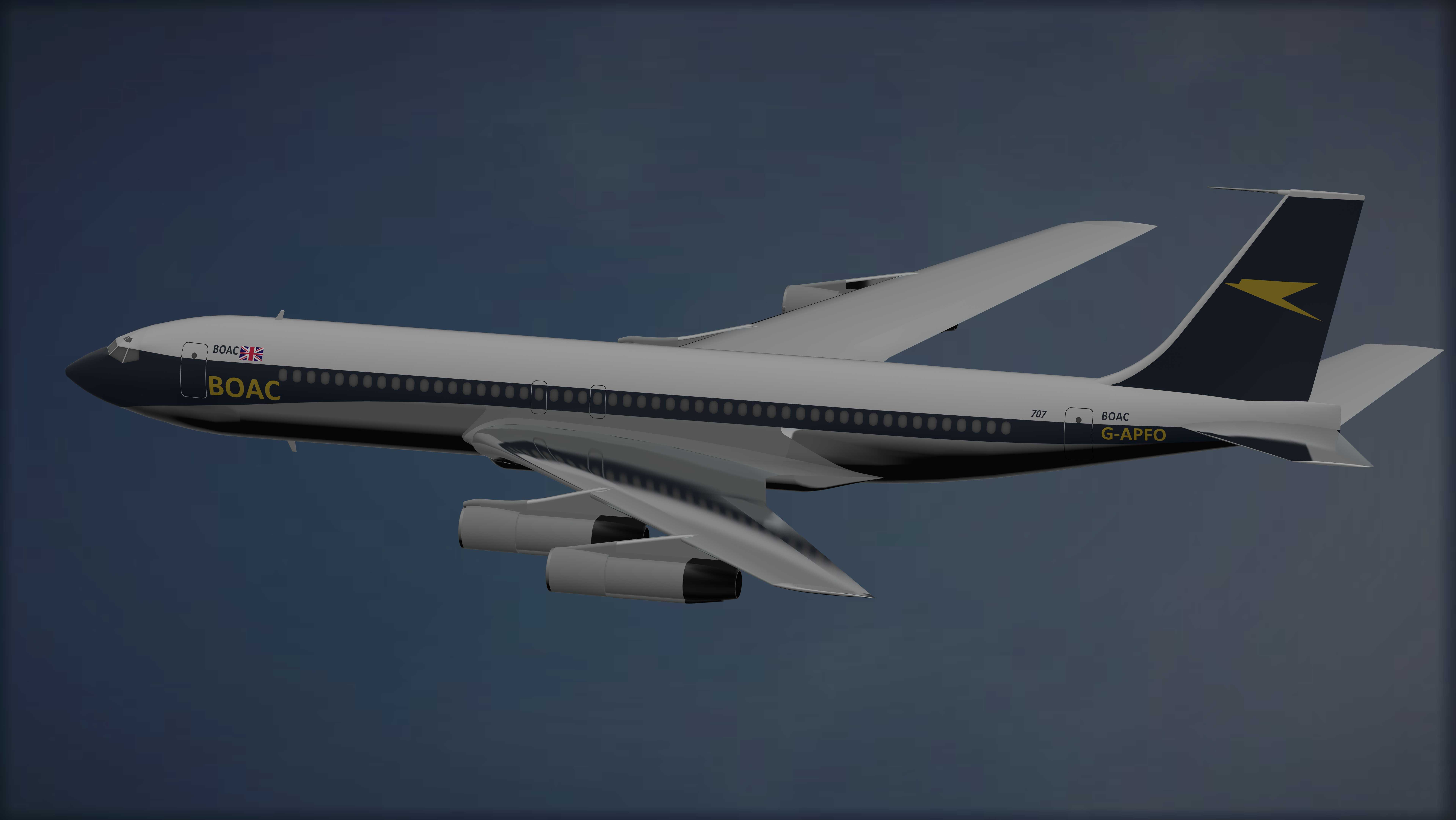 波音707 BOAC