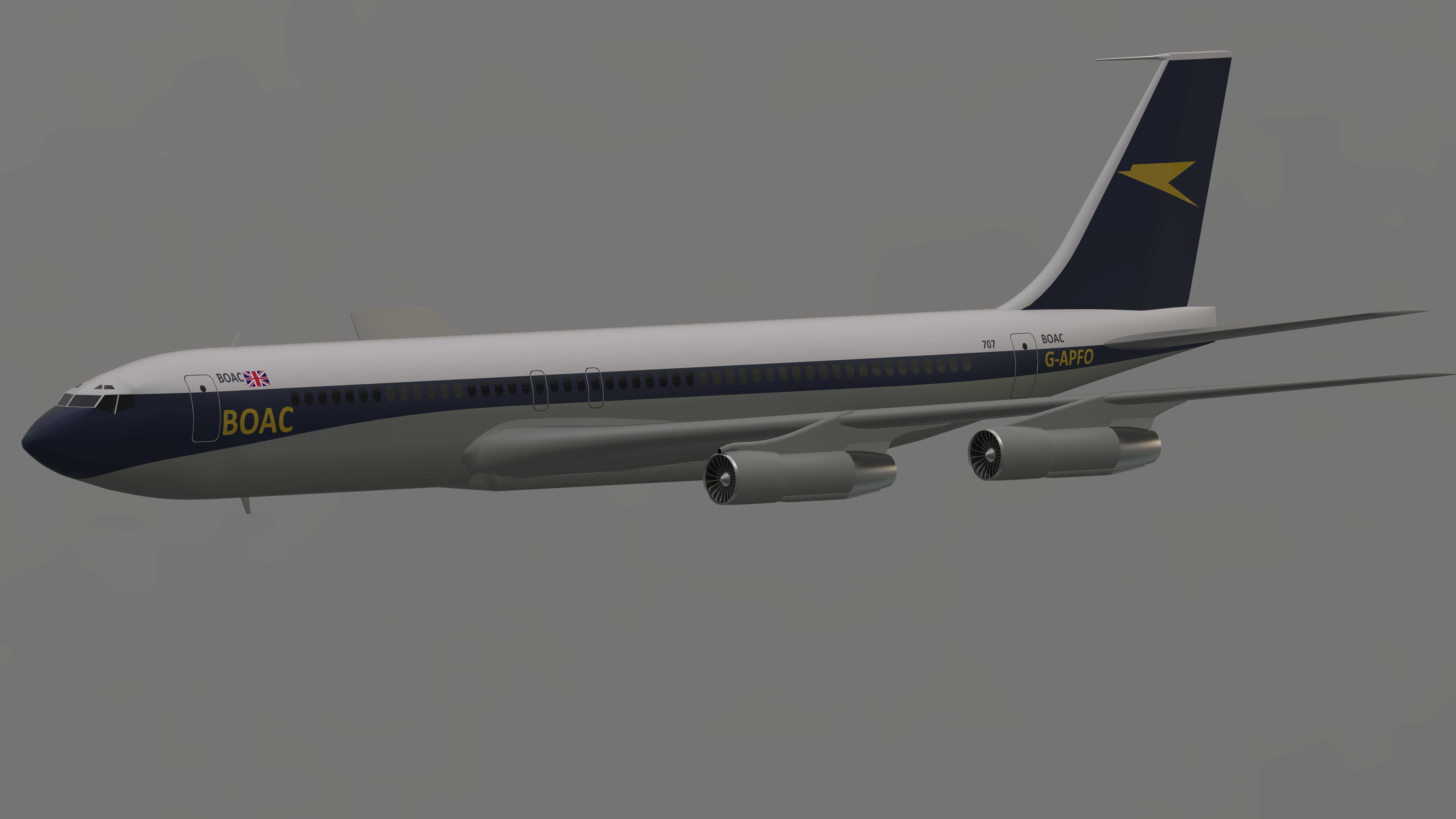 波音707 BOAC