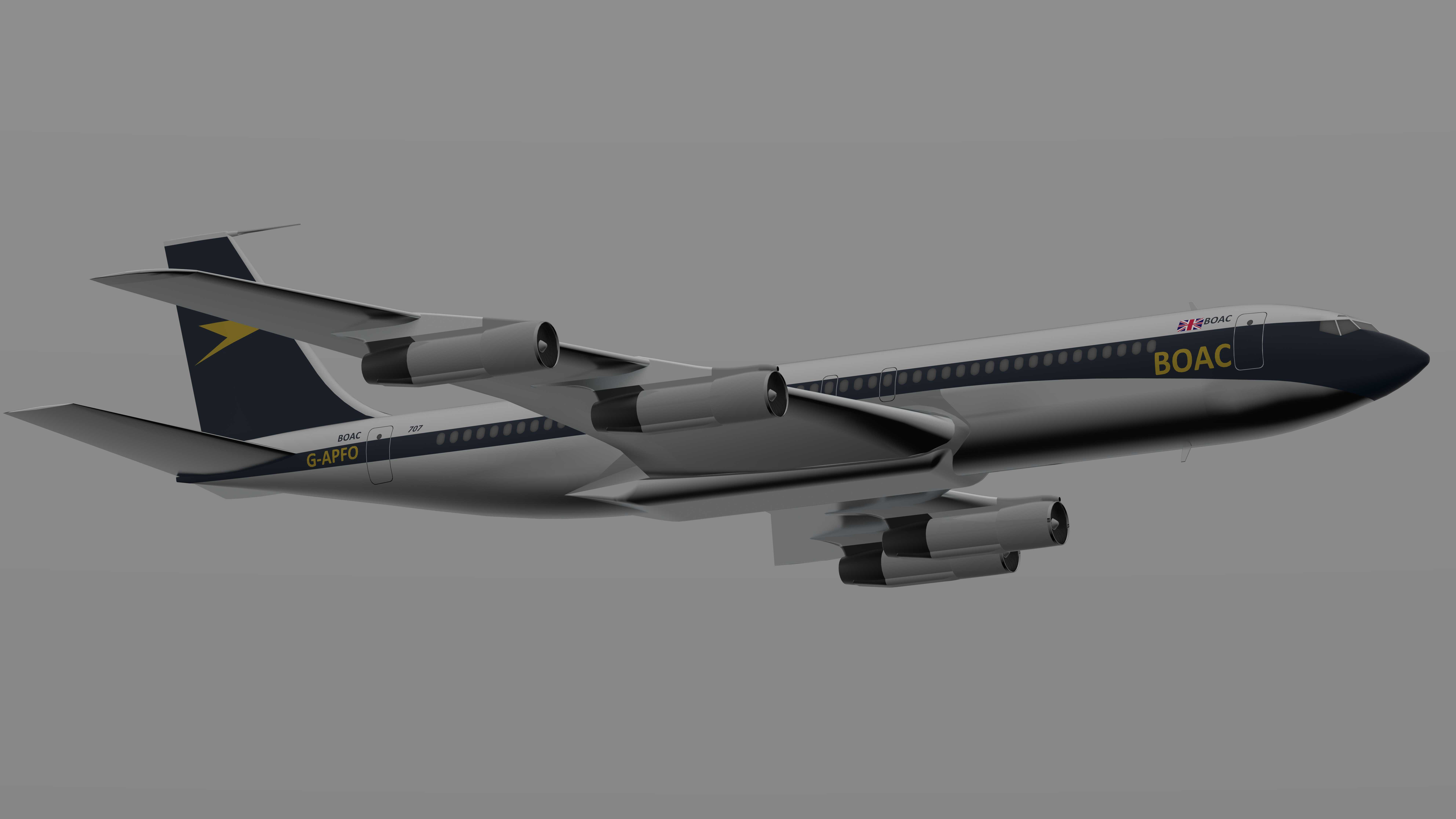 波音707 BOAC