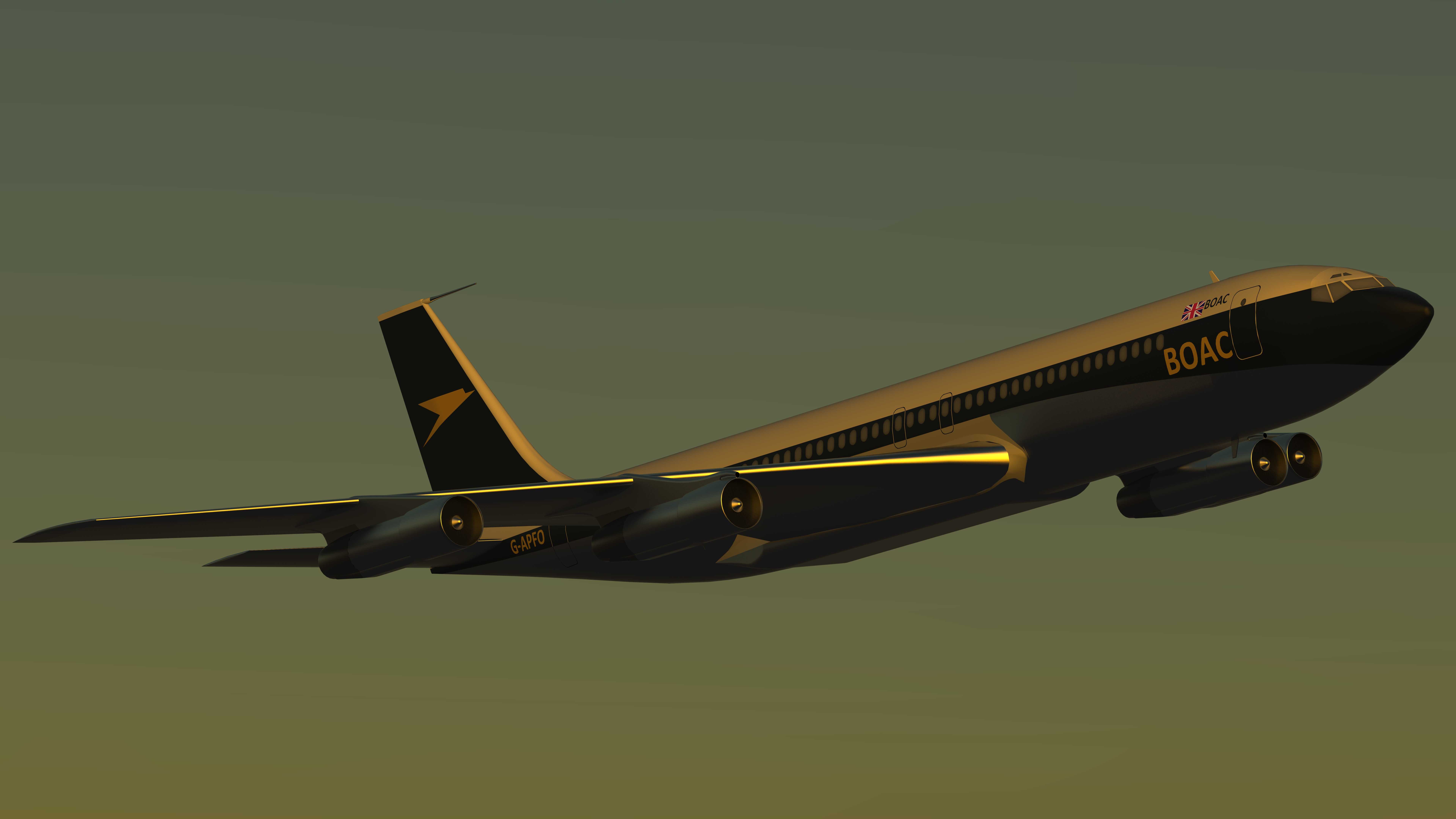 波音707 BOAC