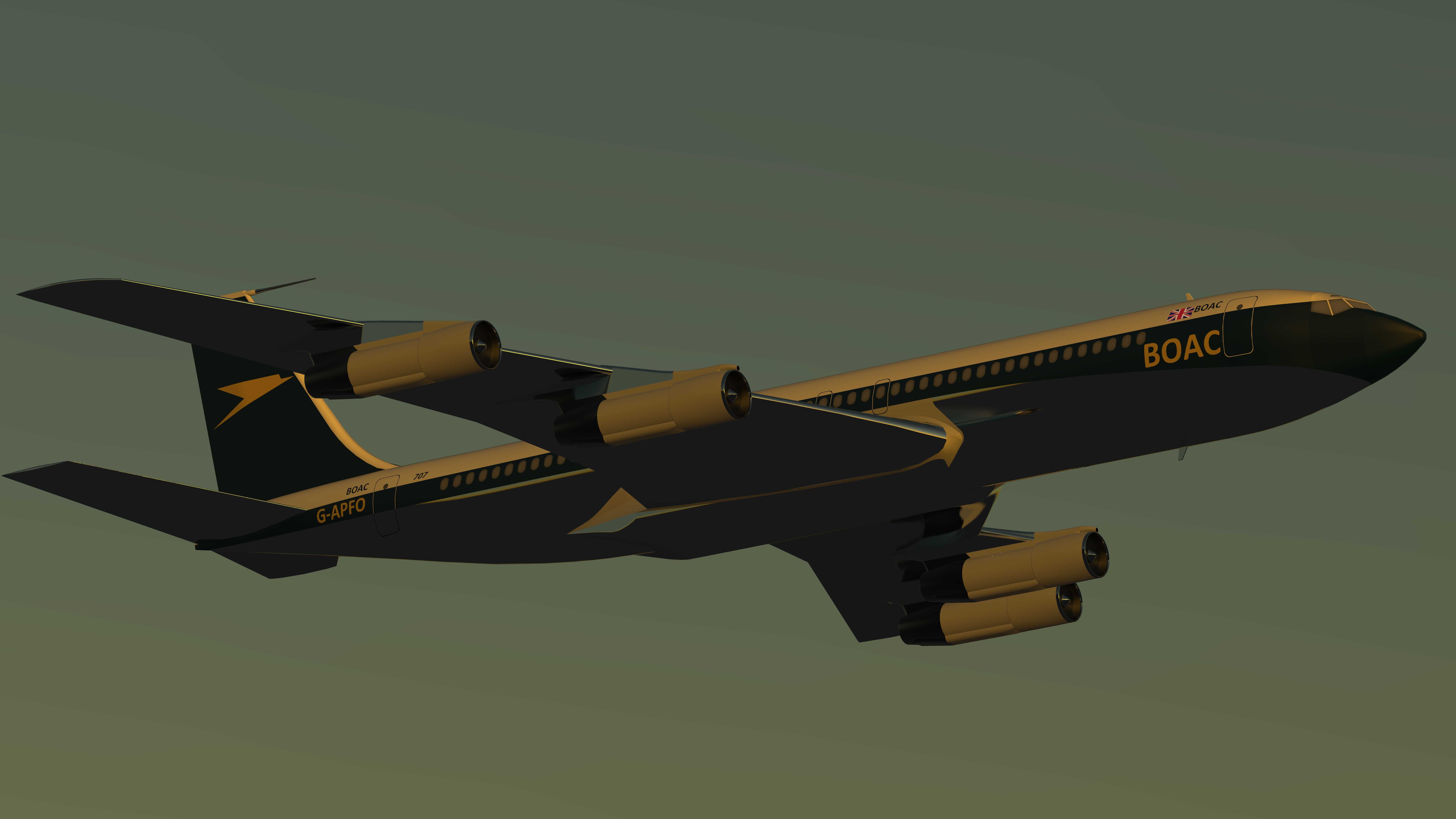 波音707 BOAC