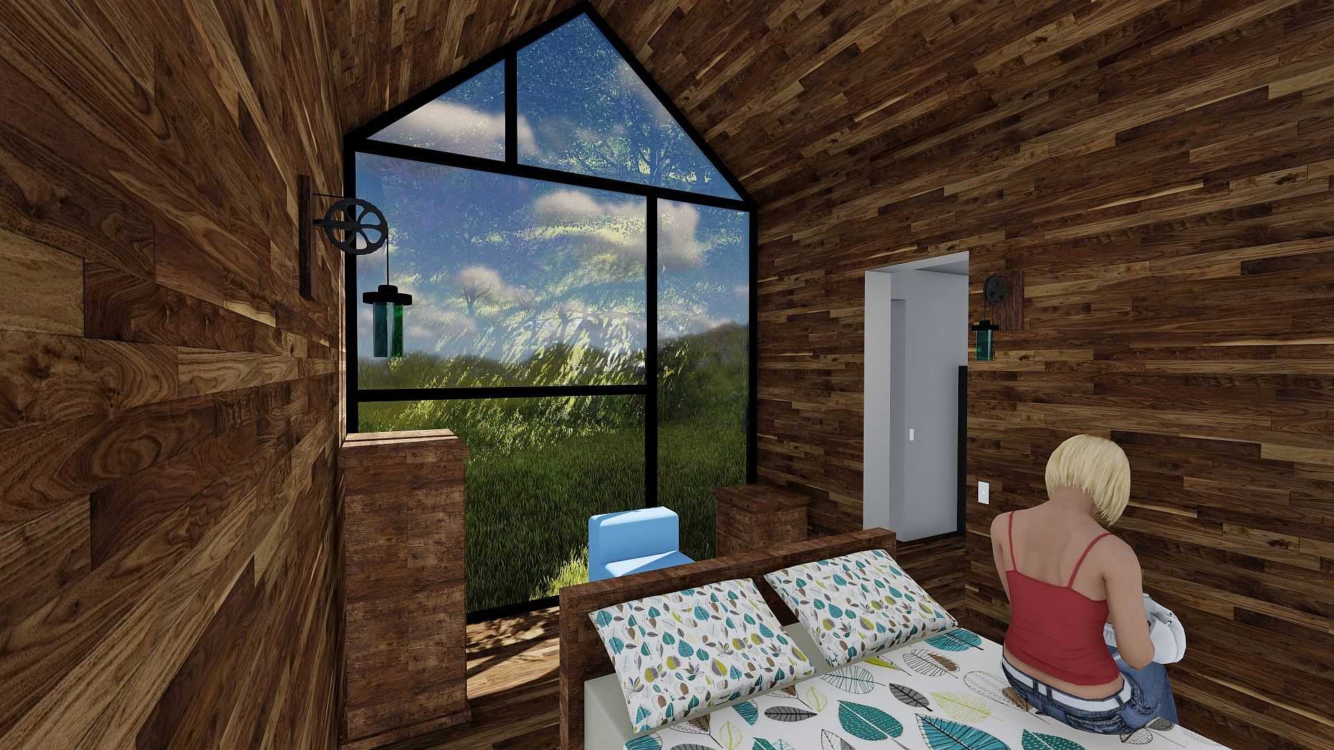 现代山地小屋