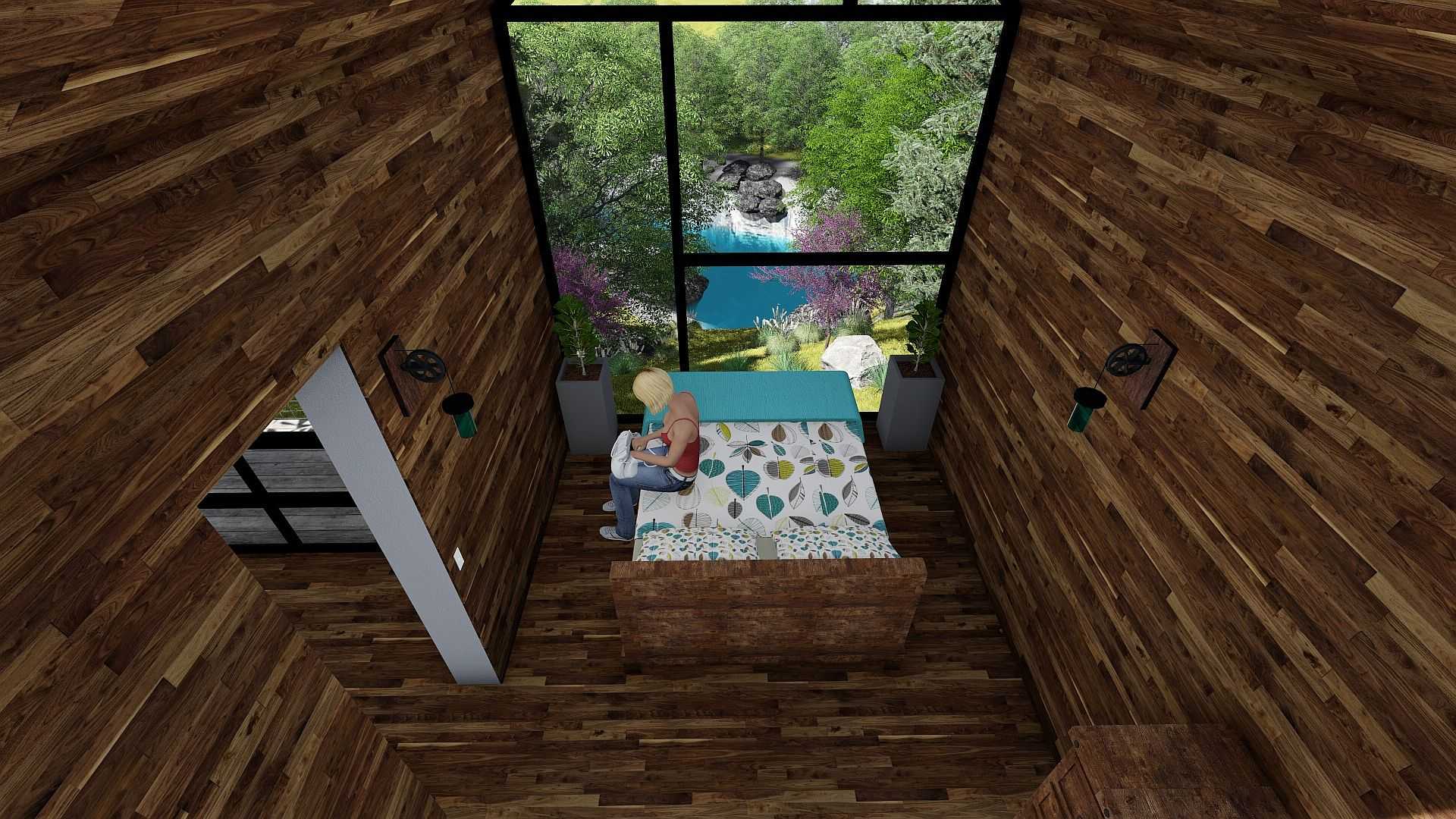 现代山地小屋