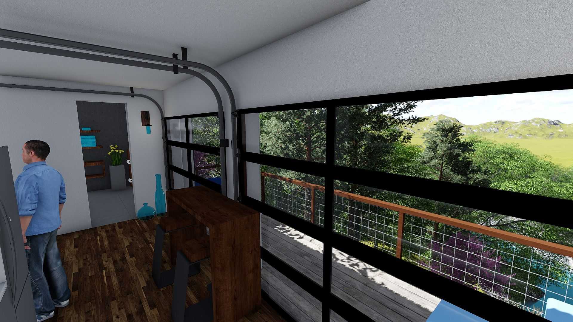 现代山地小屋