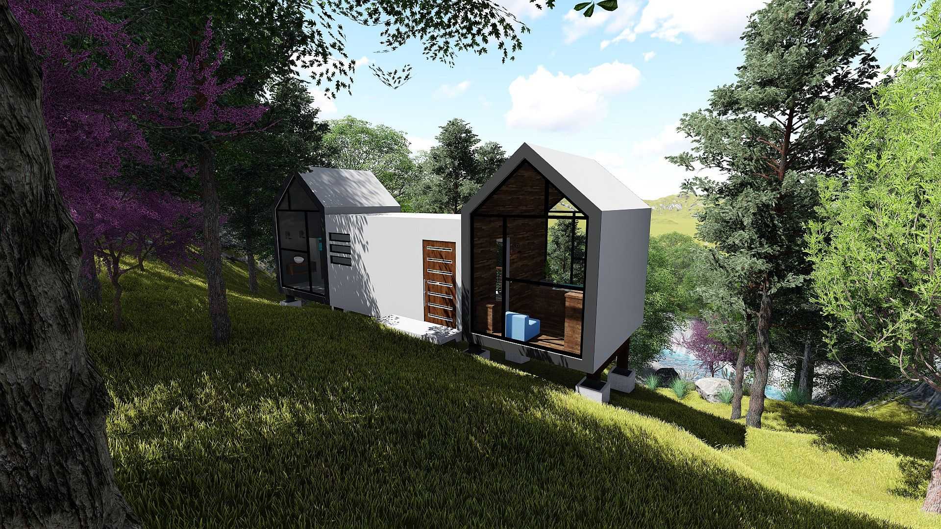 现代山地小屋