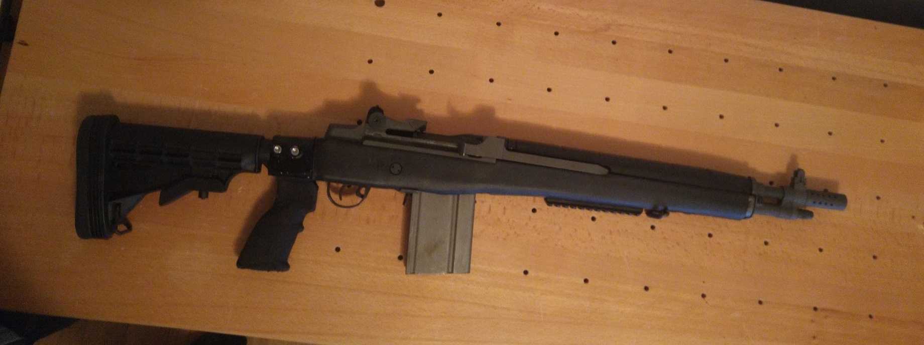 M14手枪式握把转接器