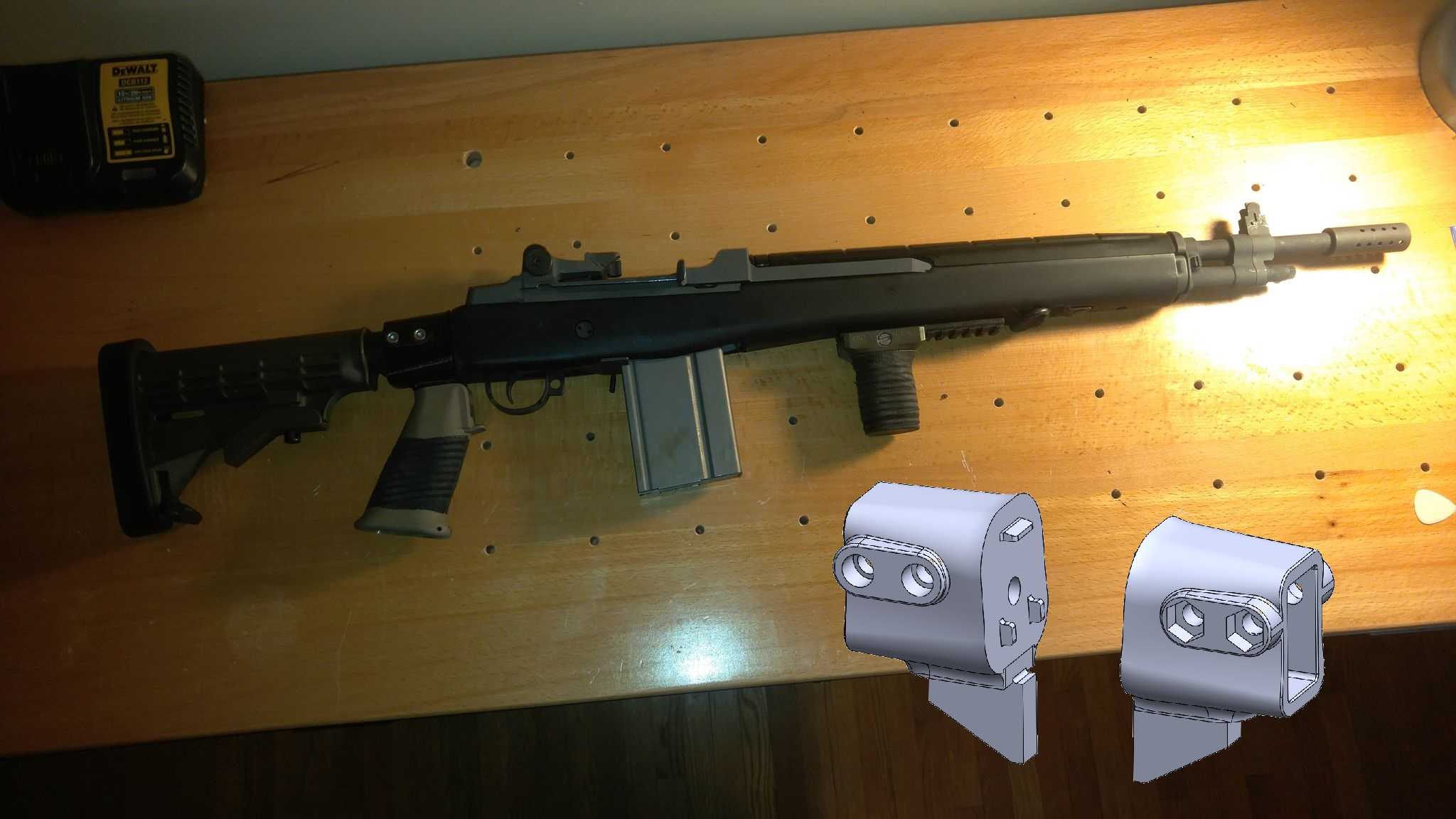 M14手枪式握把转接器