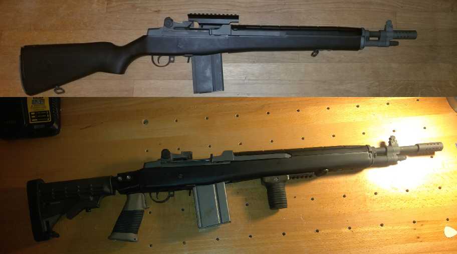 M14手枪式握把转接器