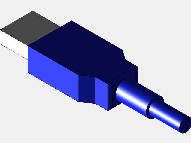 USB A公电缆
