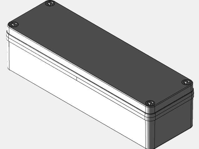 LeMotech IP67接线盒,250 mm x 80 mm x 70 mm