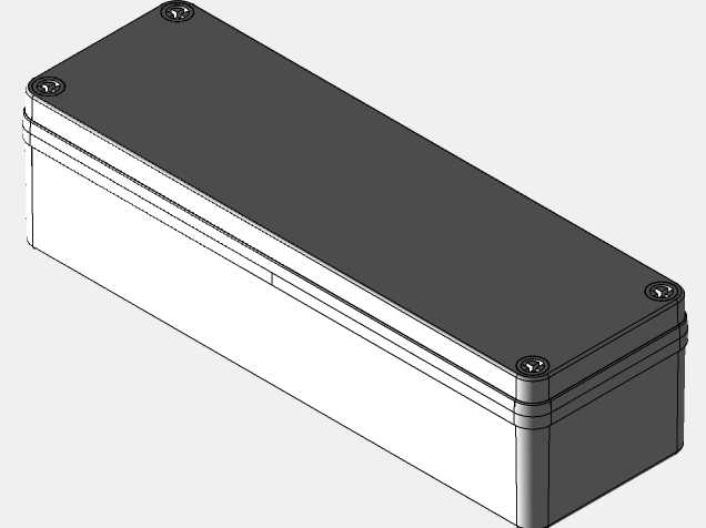 LeMotech IP67接线盒,250 mm x 80 mm x 70 mm