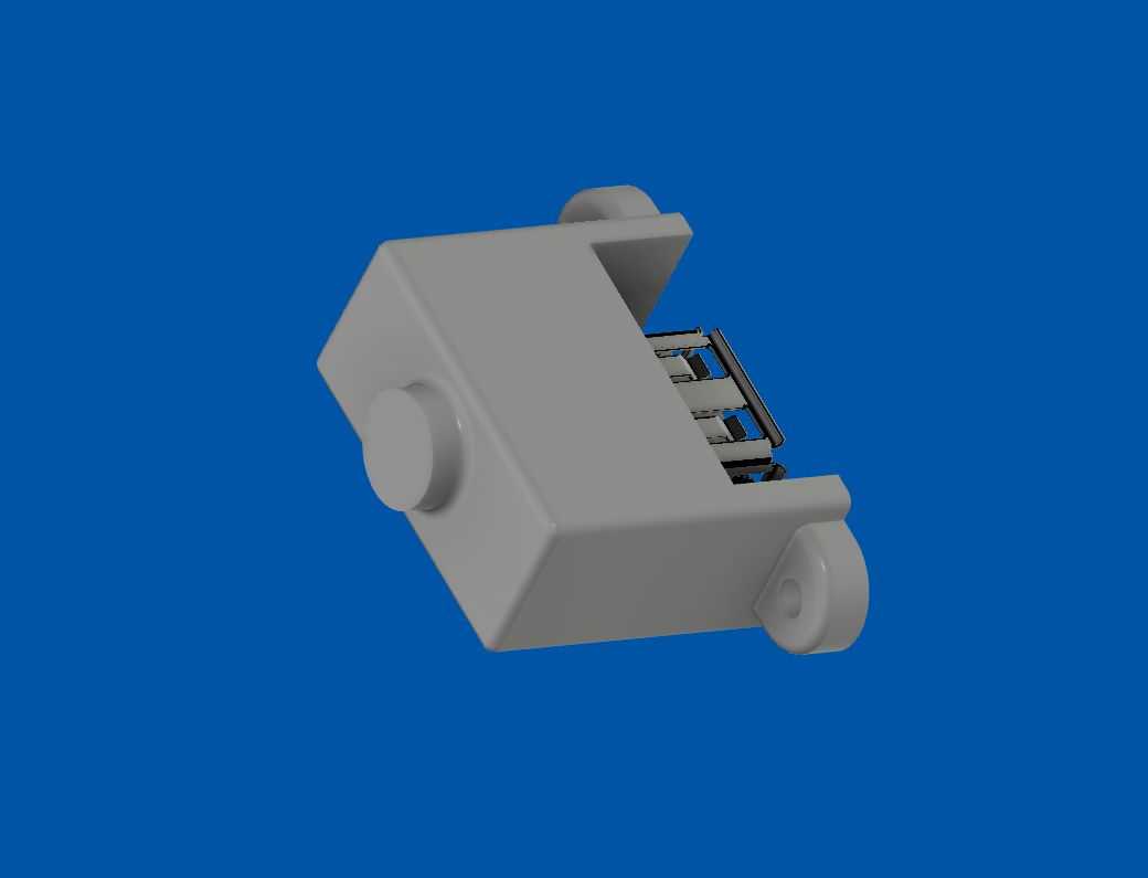 USB A型-面板安装