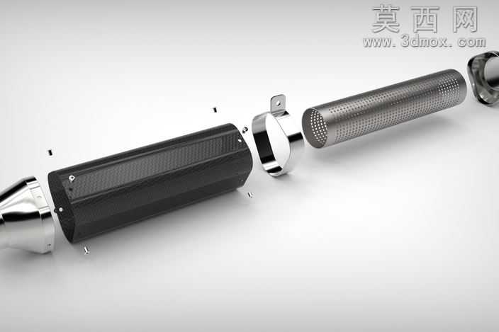 摩托车排气消声器