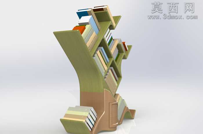 树书柜,(带书)