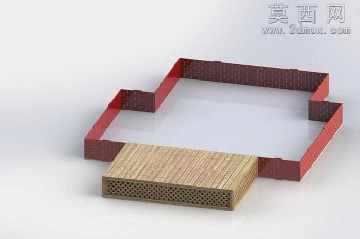贝茨汽车旅馆,心理钣金件拼图,MetalCraftDesign模型