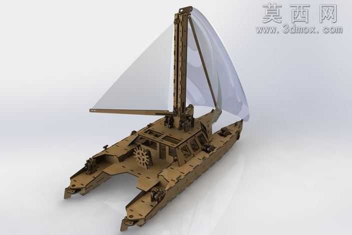 双体船帆船:豪华版