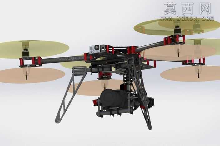 Spyder队X8multirotor