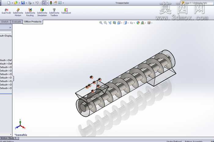 罗什卡Transportadora-Solidworks议案