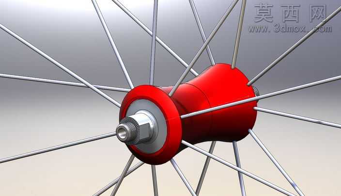 50毫米碳管公路自行车轮(前面)