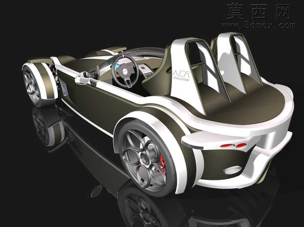 ACR演变汽车3d