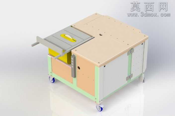 结构紧凑工作站