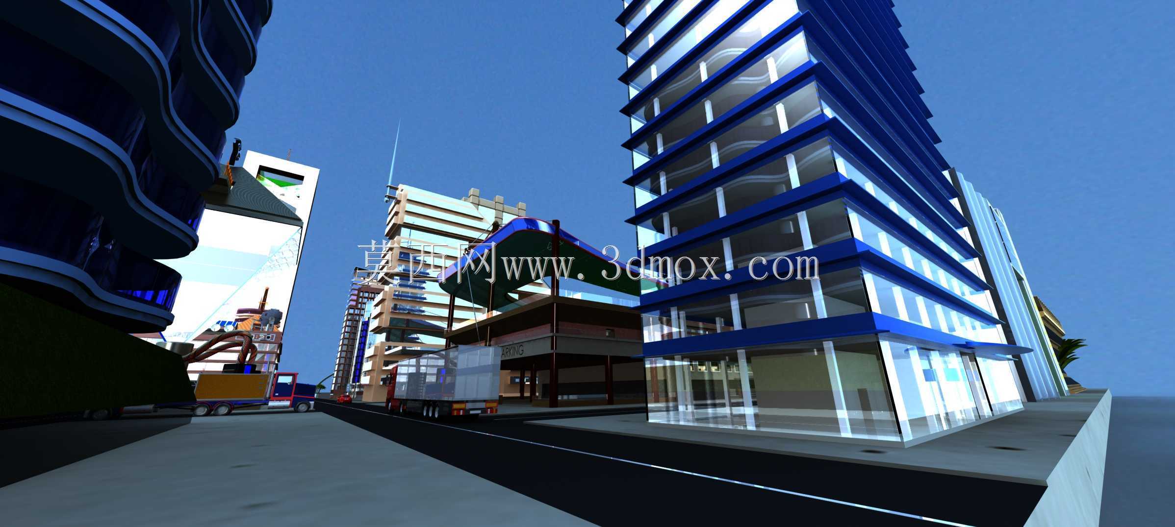 Solidworks城市