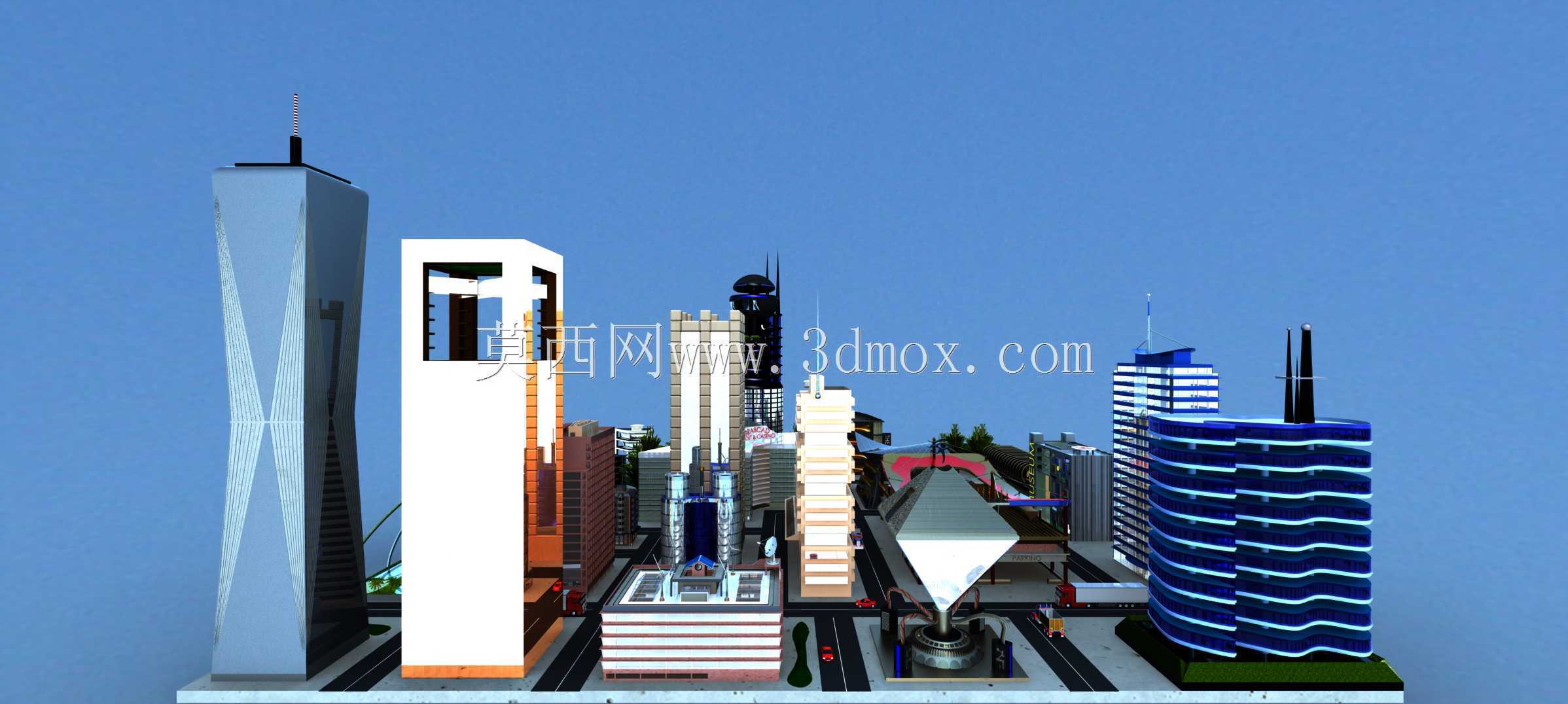 Solidworks城市