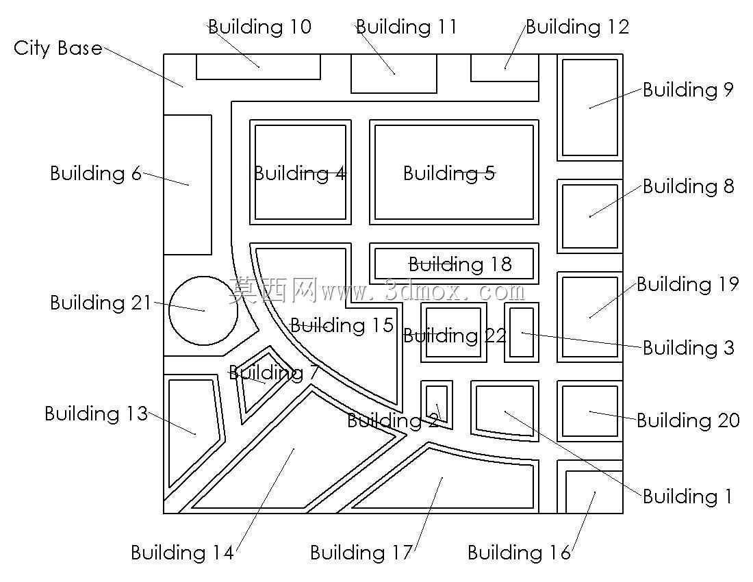 Solidworks城市