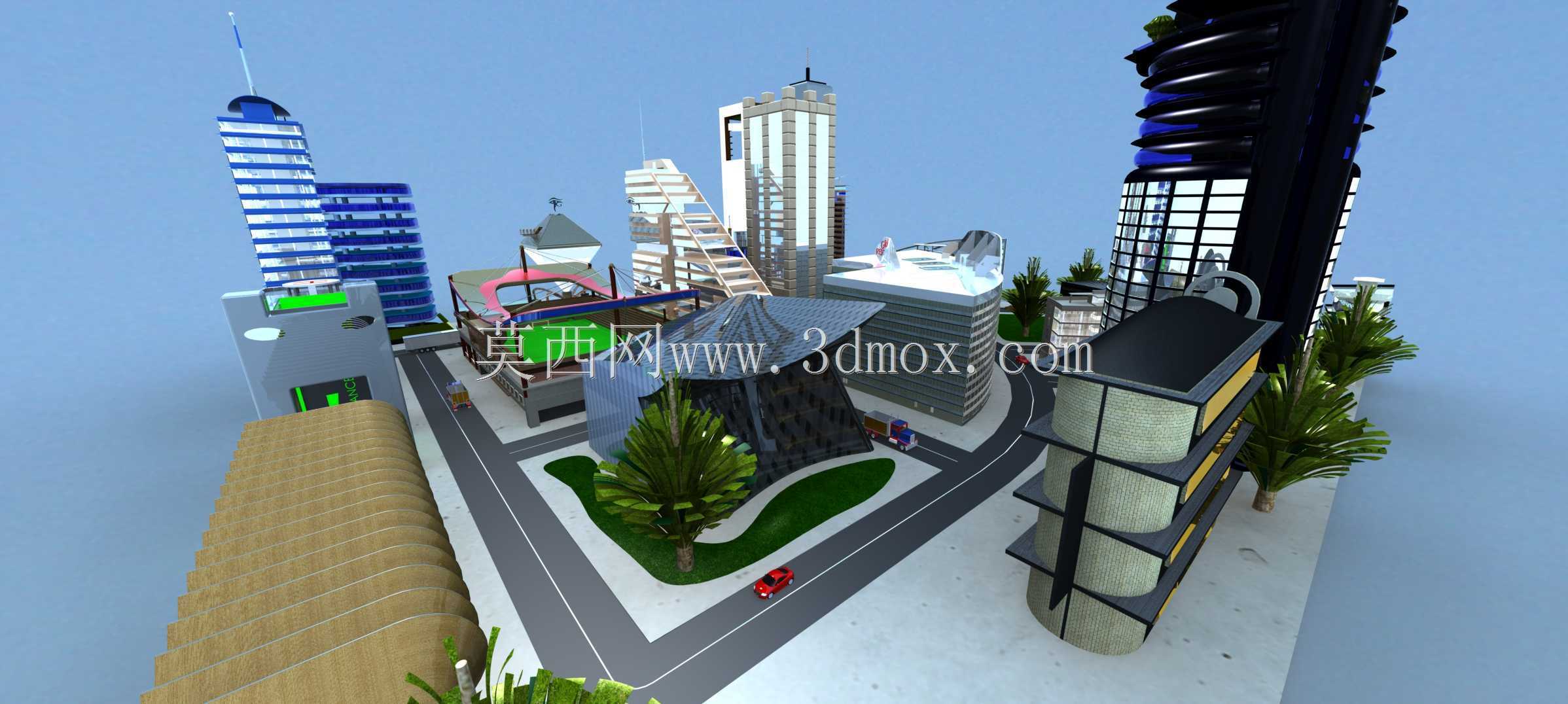 Solidworks城市