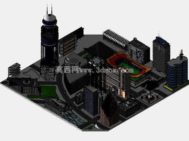 Solidworks城市